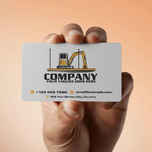 Marine Excavation Logo Template – Dock Construction Shoreline Service SVG AI EPS PNG Editable Vector Design