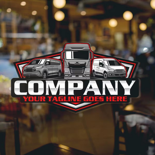 Logistics Transport Logo