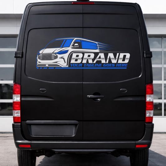 Delivery Cargo Van Logo