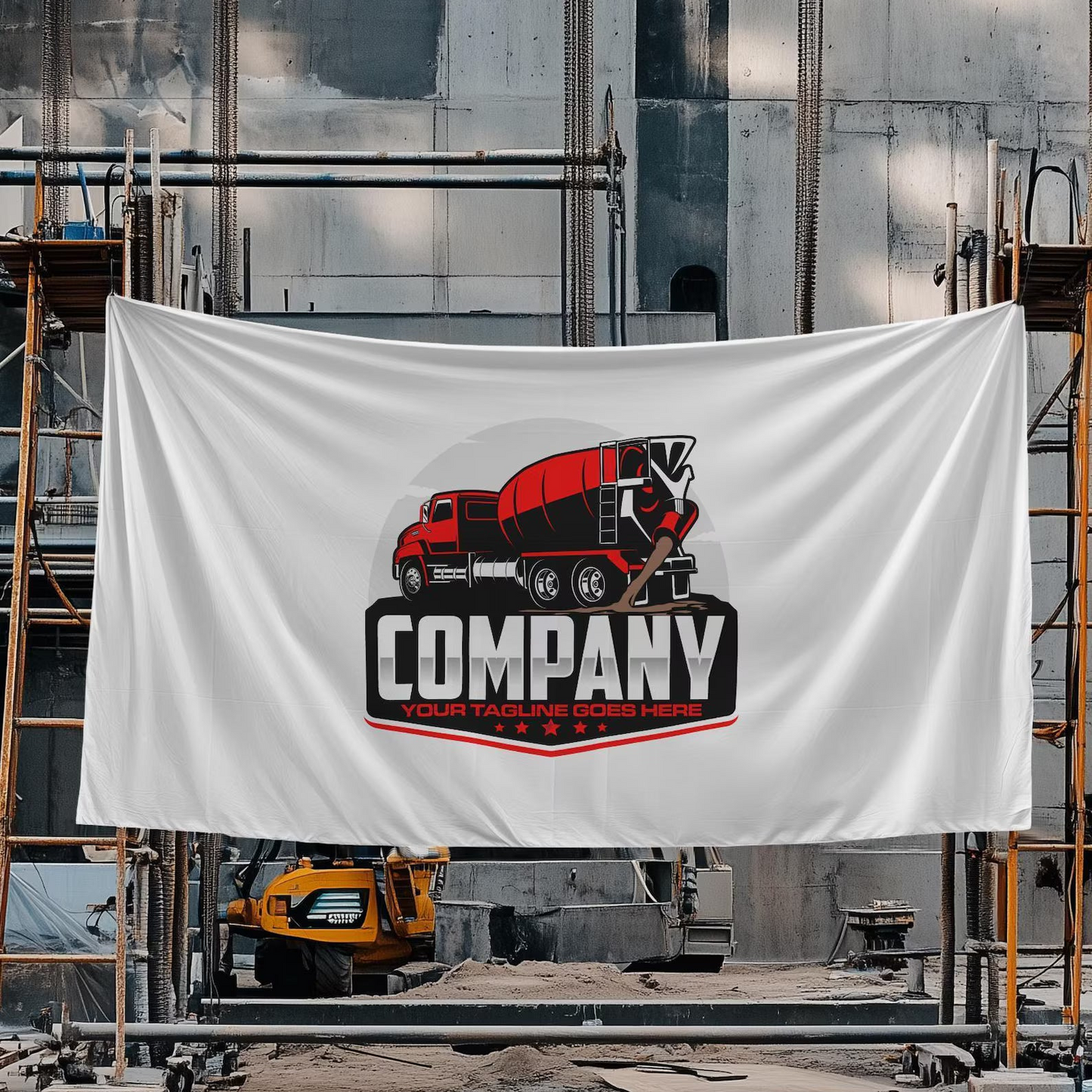 Mixer Truck Logo