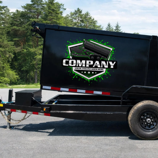 Roll-Off Dump Trailer Logo