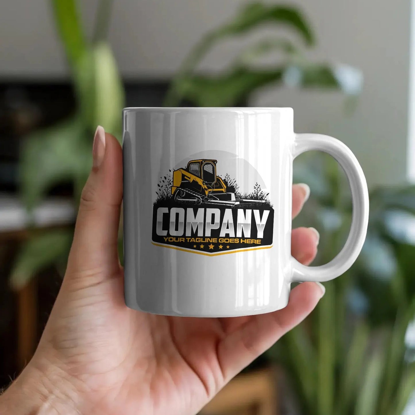 Skid Steer Brush Cutting Logo