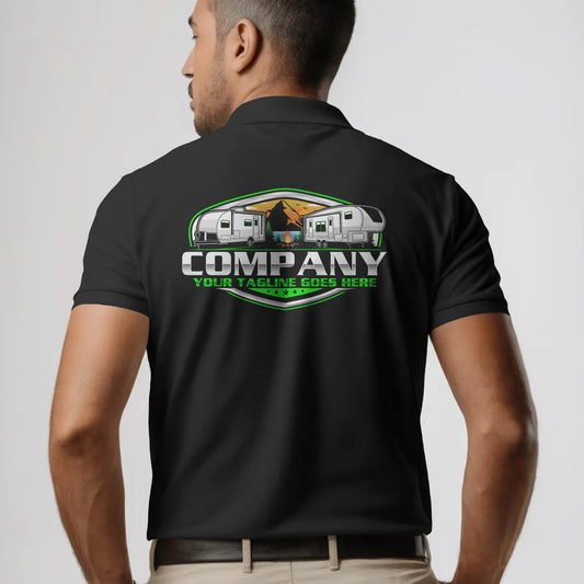 Campground Logo Template – Travel Trailer RV Park