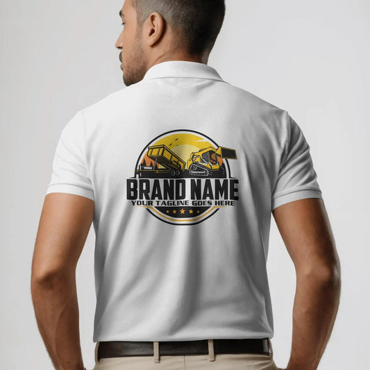 Skid Steer Loader, Dump Trailer logo