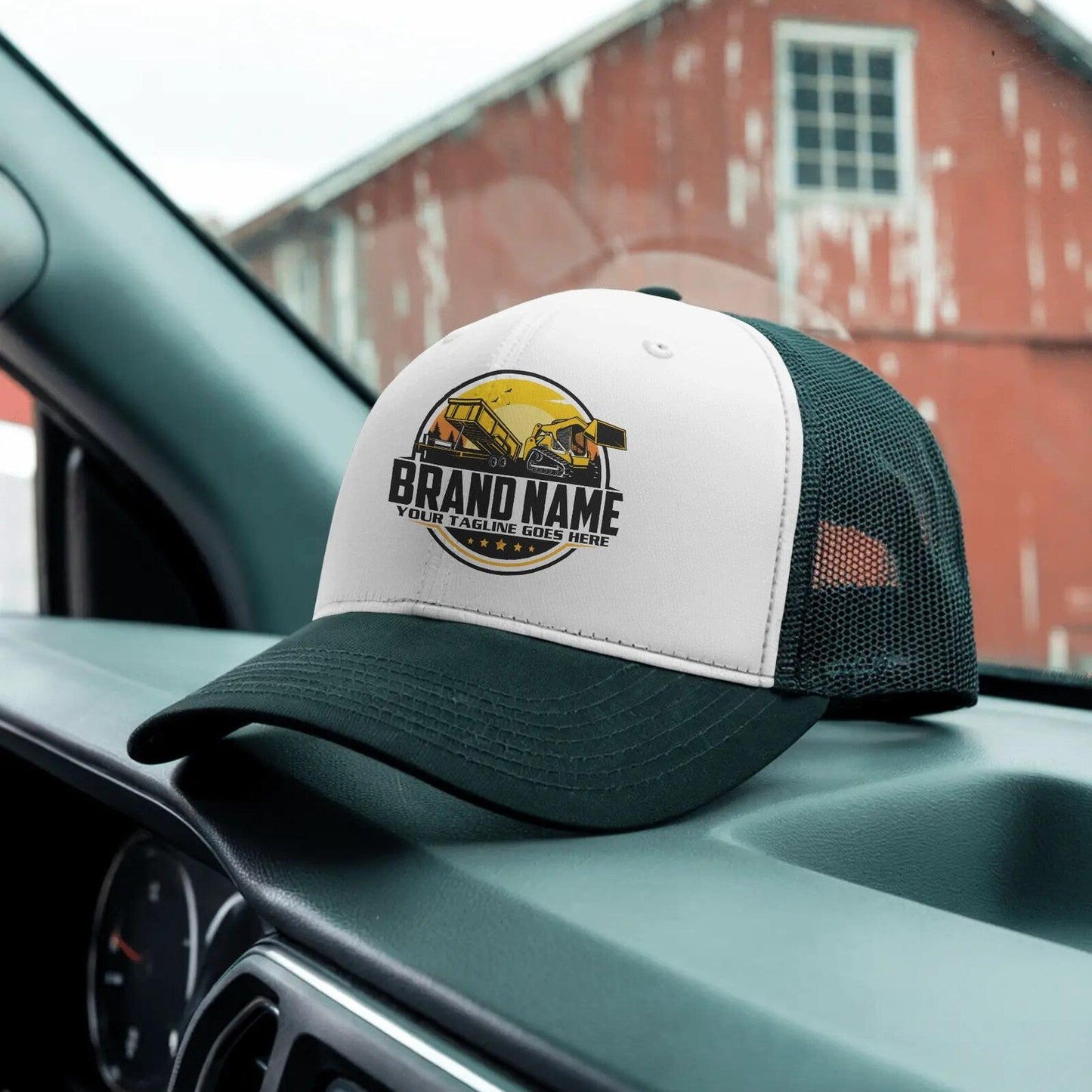 Skid Steer Loader, Dump Trailer logo