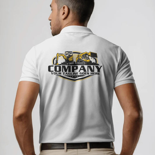 Skid Steer Mini Excavator Logo