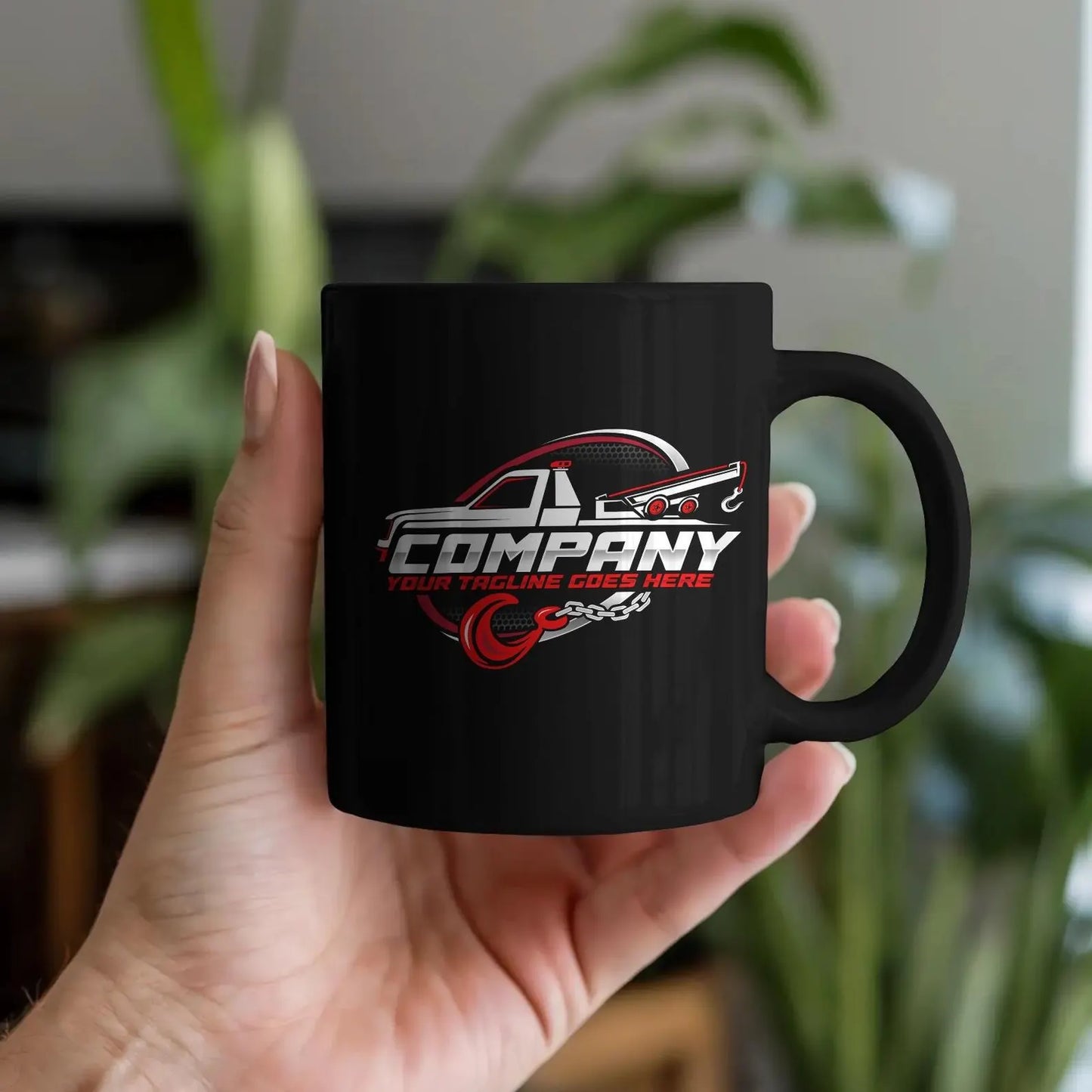 Towing Truck Logo Template