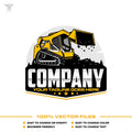 Skid Steer Logo template