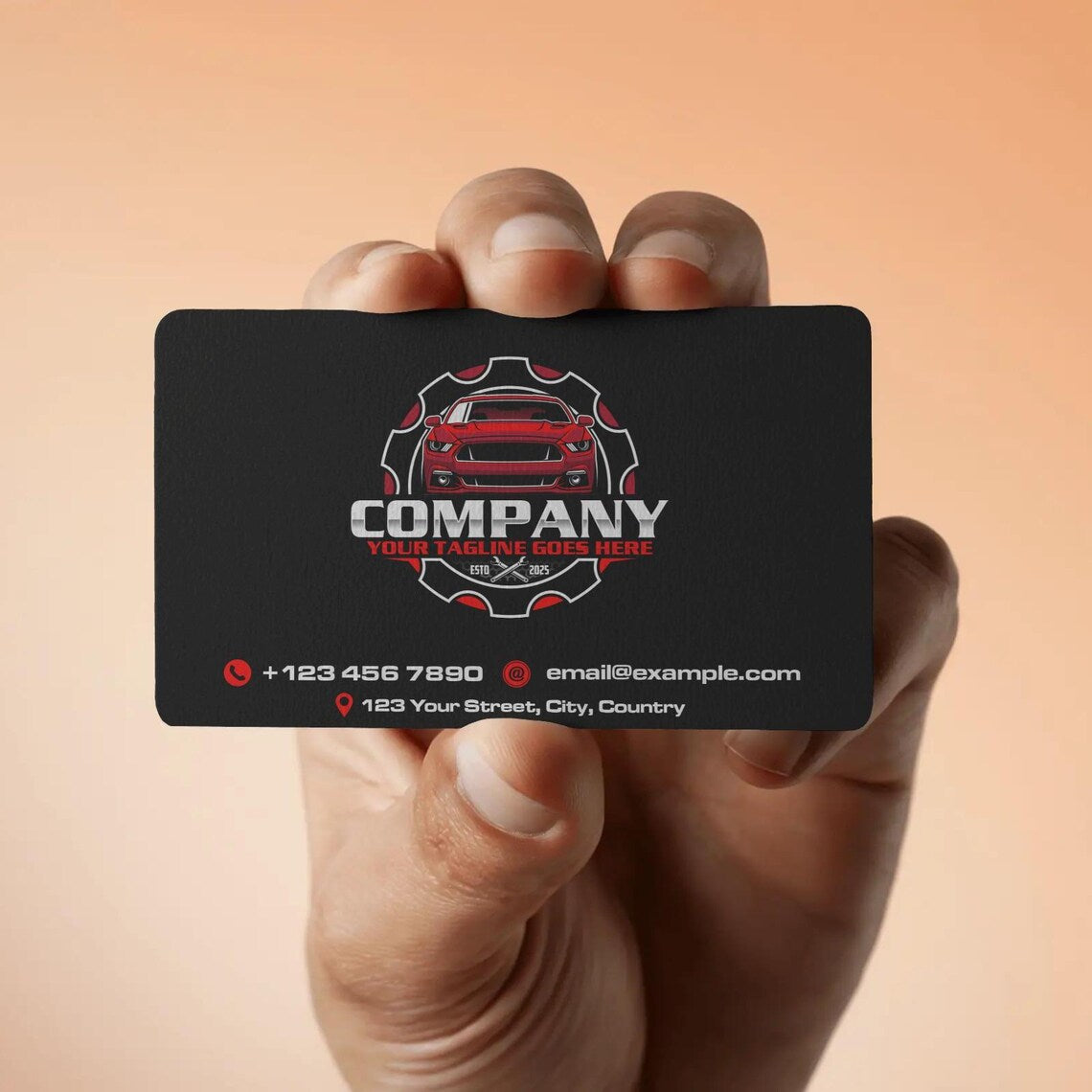 Auto Repair Logo Car Service EPS SVG PNG Fully Editable Vector Design