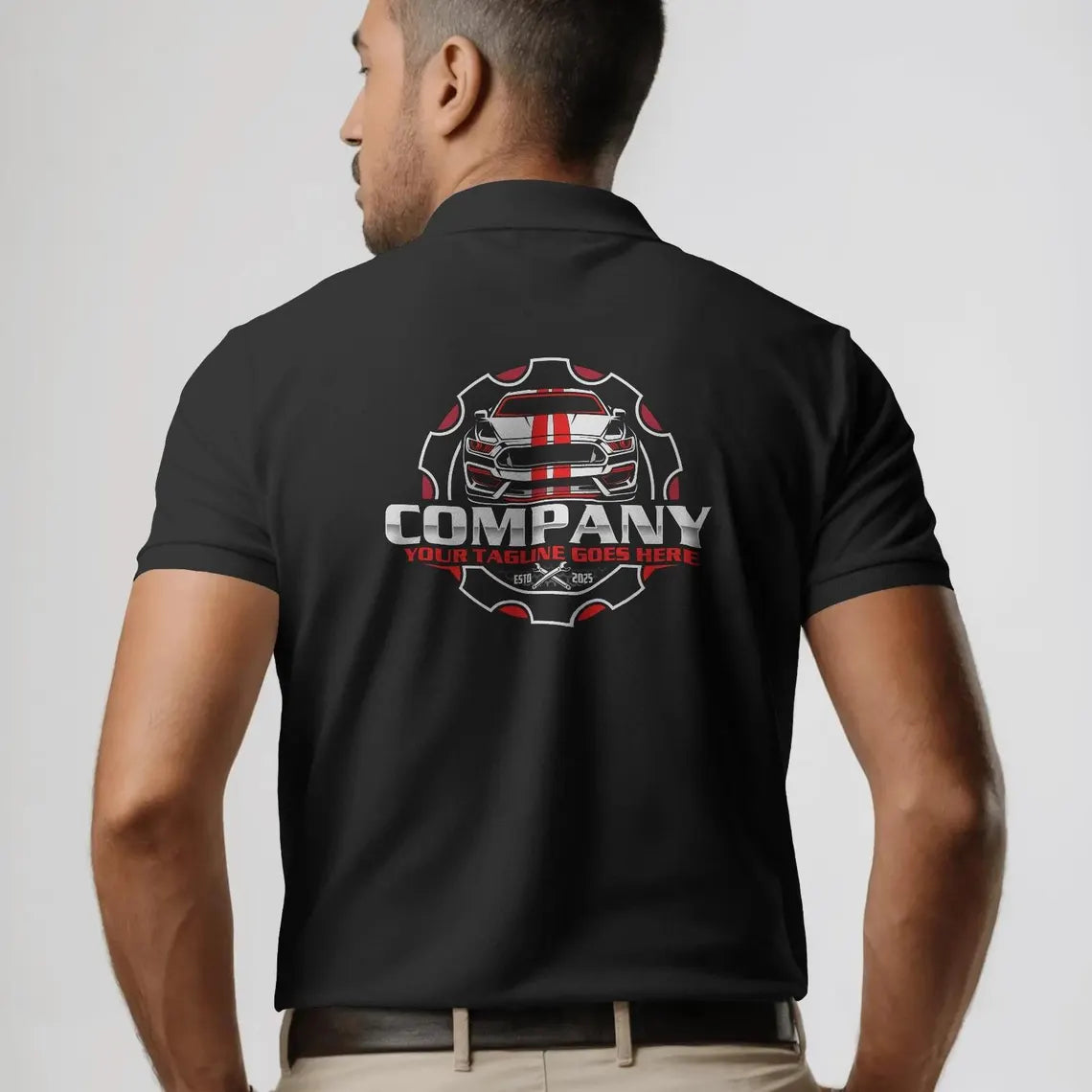 Auto Repair Logo Template – Car Service SVG AI EPS PNG Fully Editable Vector Design