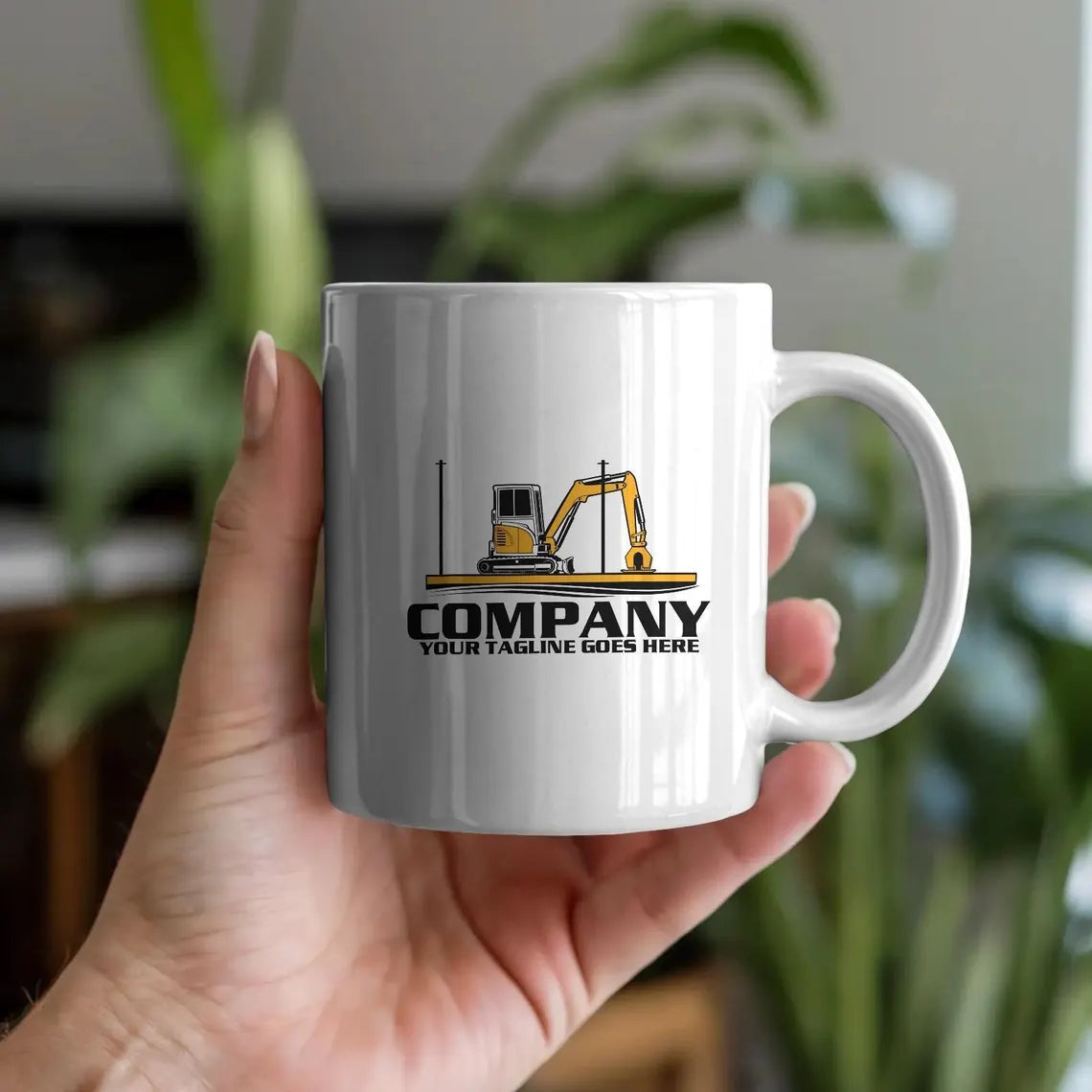 Marine Excavation Logo Template – Dock Construction Shoreline Service SVG AI EPS PNG Editable Vector Design