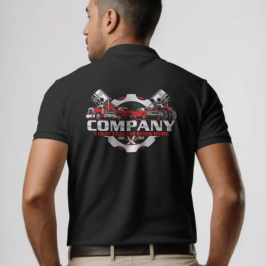 Auto Repair Logo Template – Vehicle Service Mechanic Garage SVG AI EPS PNG Editable Vector Design