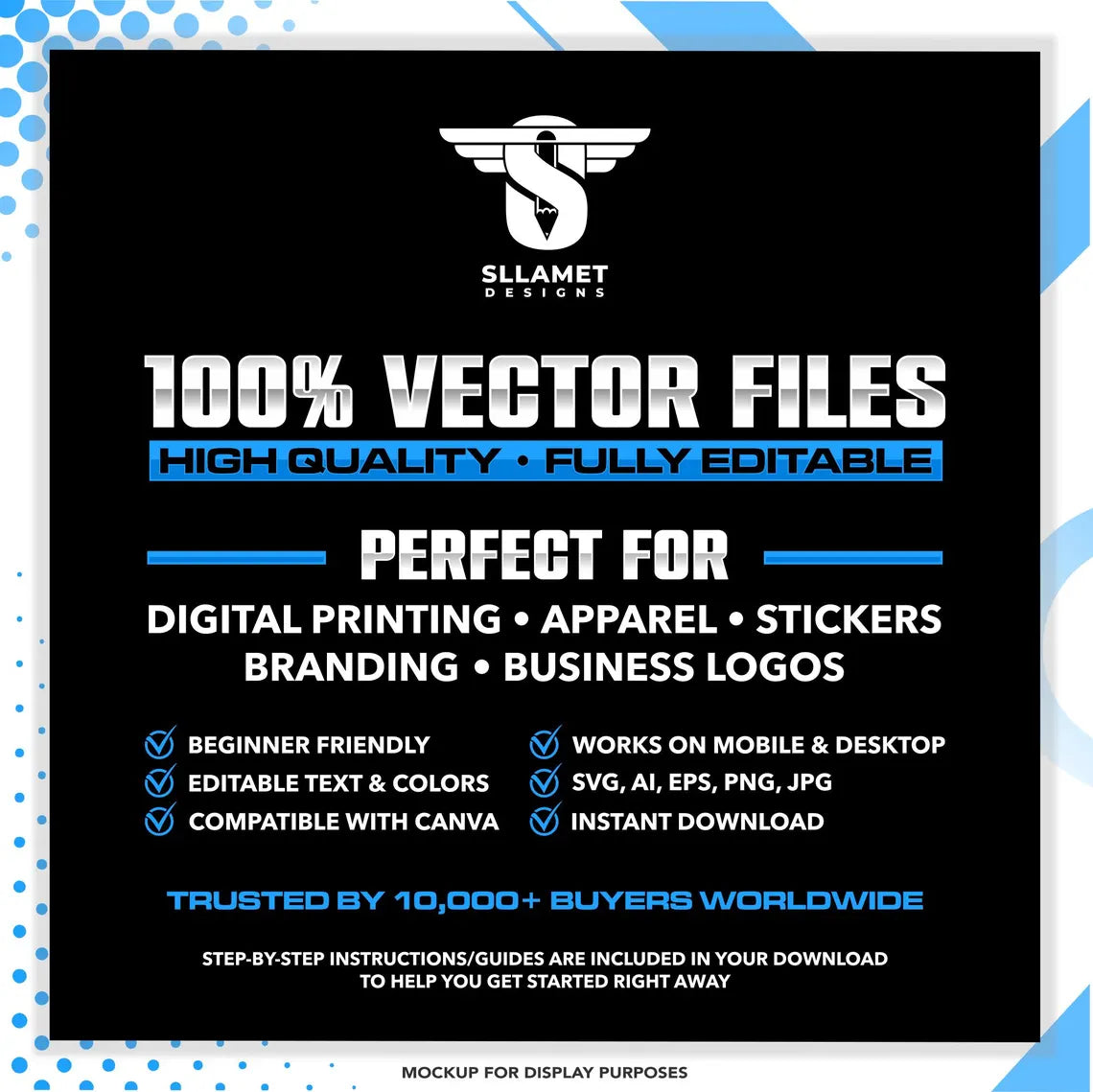USA vehicle Repair Logo SVG: Fully Editable Vector, Auto Fix Template, Mechanic Garage Branding