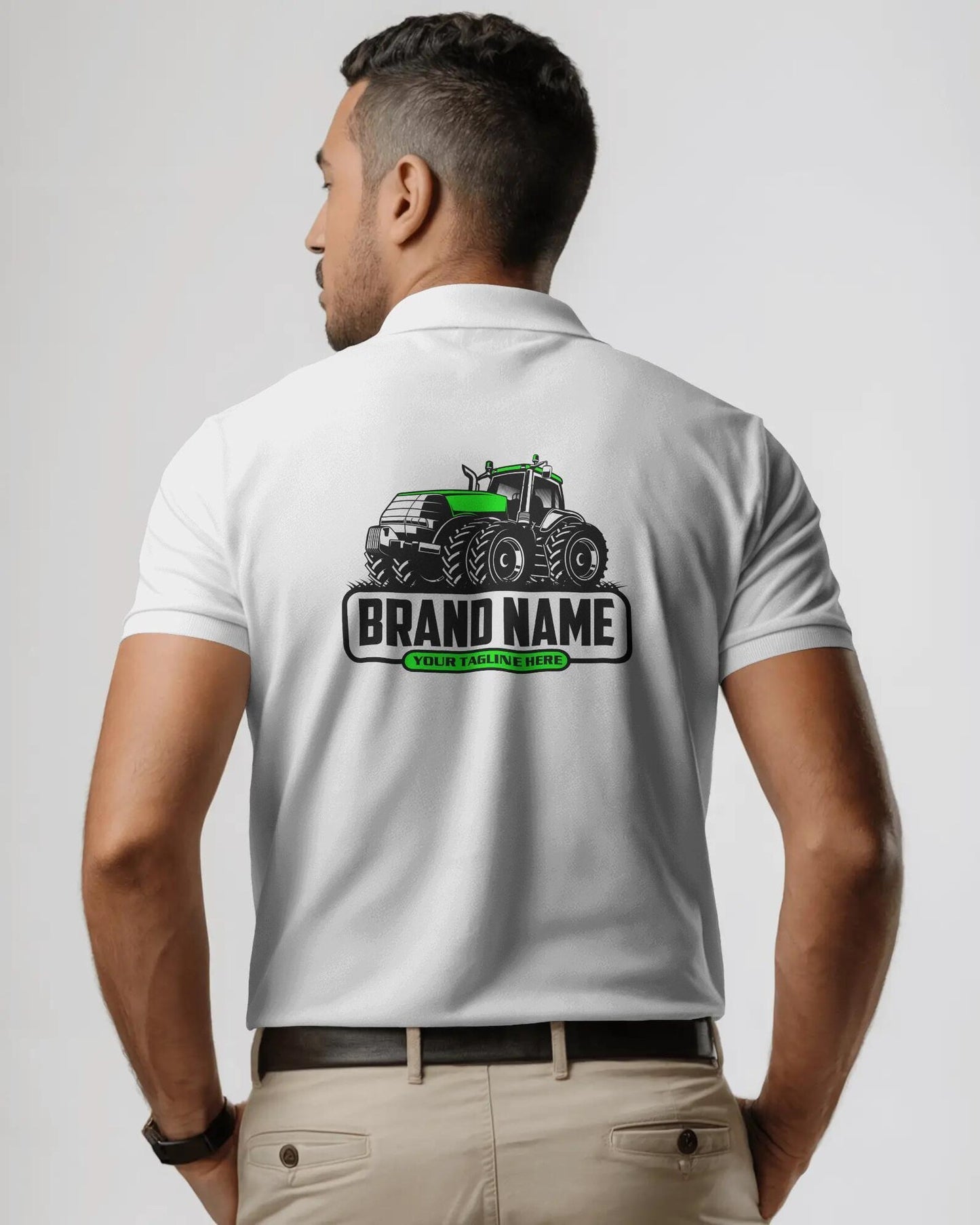 Heavy Duty Tractor Dual Wheels Logo
