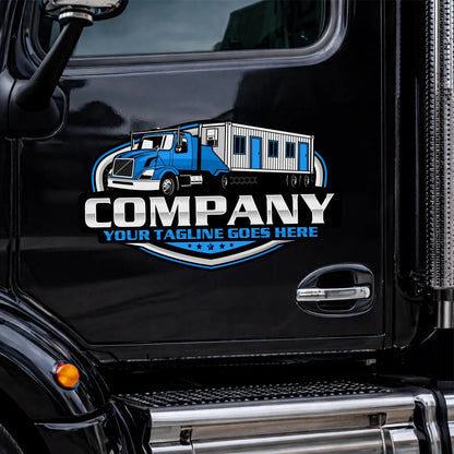 Container House Transport Logo