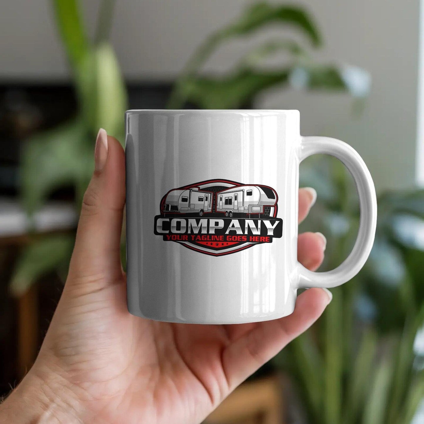 Campground Logo Template