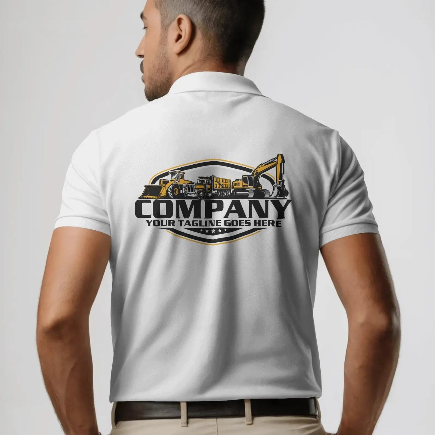 Excavator Dump Truck Loader logo