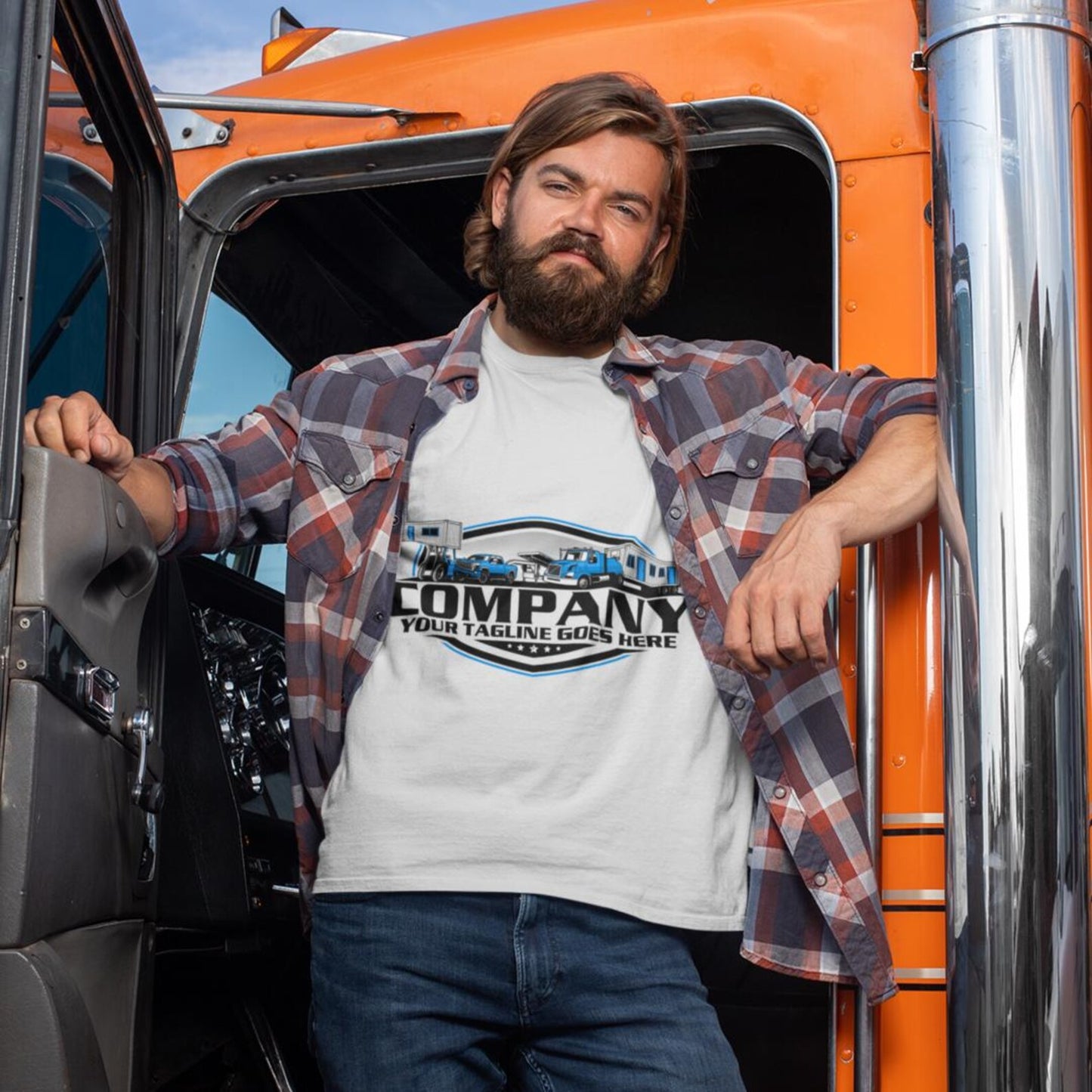 Container House Transport Logo