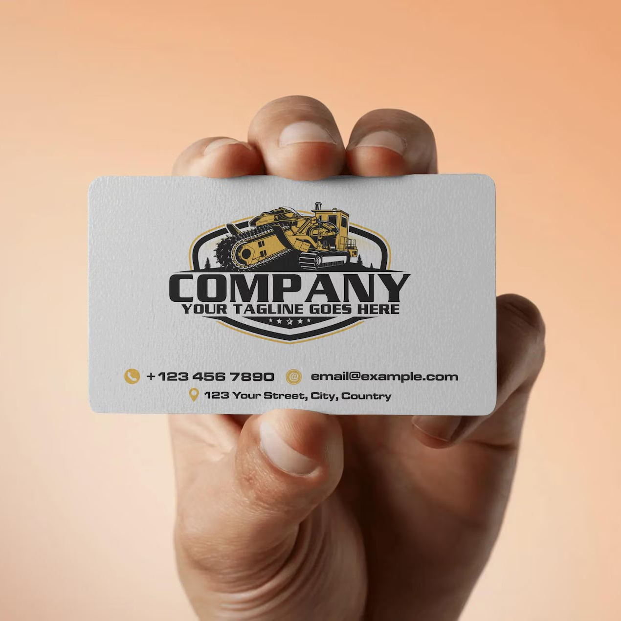 Heavy Duty Chain Trencher Logo