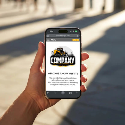 Skid Steer Brush Cutting Logo