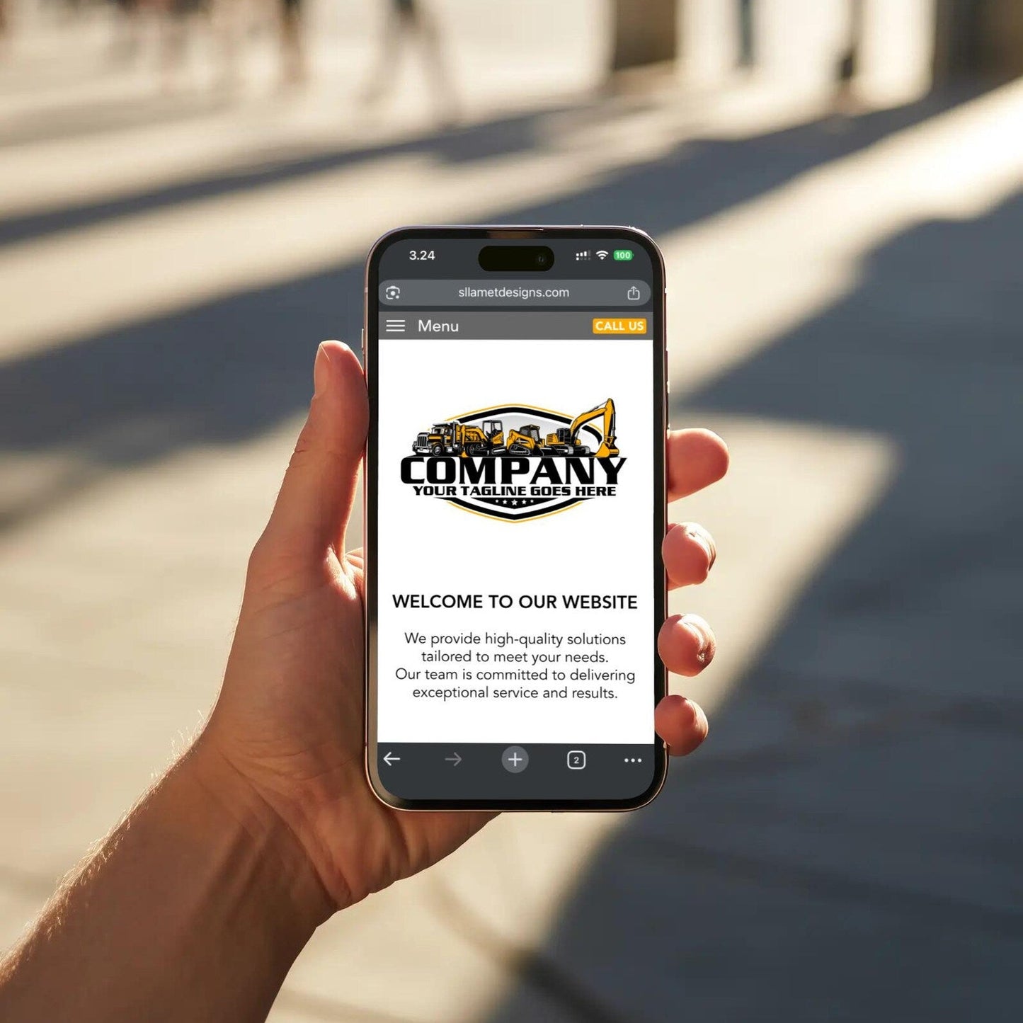 Heavy Equipment Logo