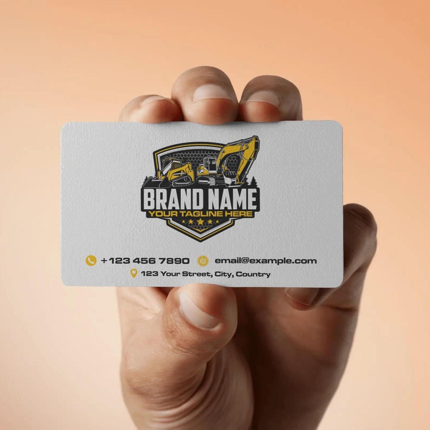 Excavator and Skid Steer Logo