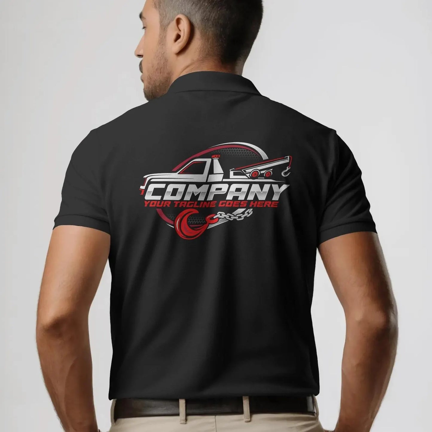 Towing Truck Logo Template