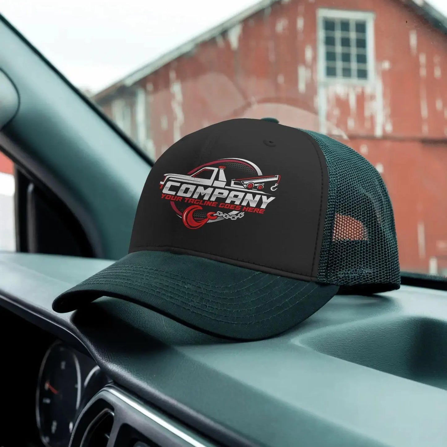 Towing Truck Logo Template